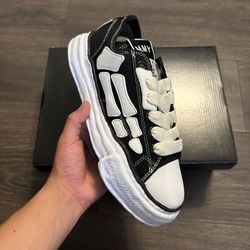 Amiri Black Bone Shoes Men 