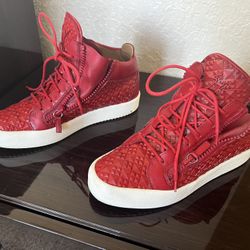 Mens Giuseppe Zanotti Authentic High Top Shoes Size US 10