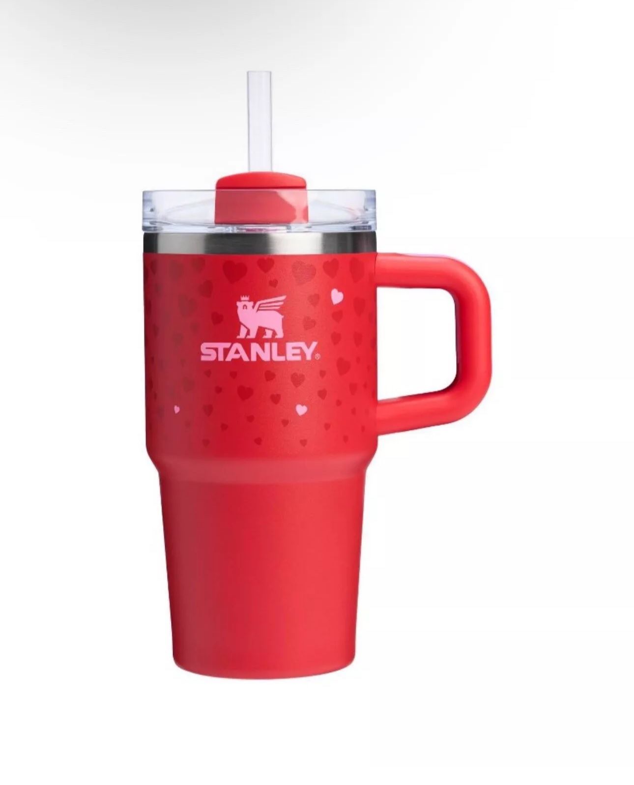 Ruby Hearts ❣️ Stanley Target Exclusive Valentines Day 2025 20oz Tumbler IN HAND