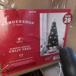 Wondershop 6ft Unlit Artificial Christmas Tree 