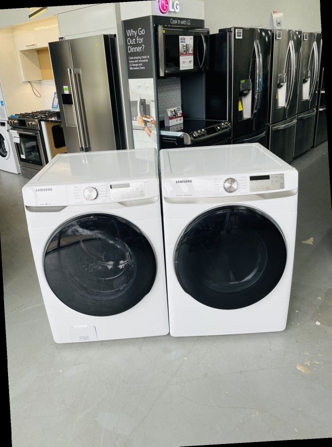 NEW SAMSUNG front Loading Washer And  Dryer Set FN