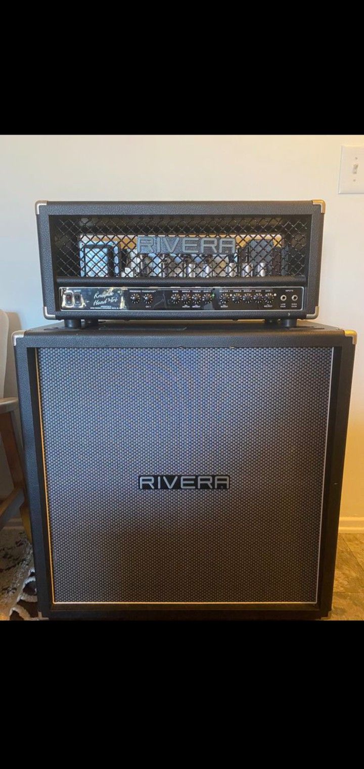 Rivera Knucklehead Tre 120 Watts W/ Matching 4x12 Cab.