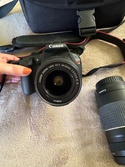 Canon EOS Rebel T5 DSLR Camera with 18-55mm Lens