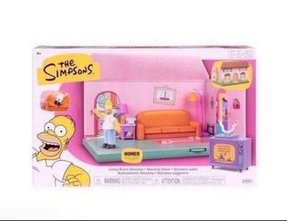 The Simpsons Living Room Diorama Playset