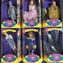 The Wizard Of Oz Doll Lot Of 6