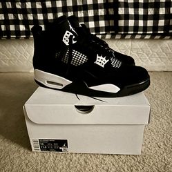 Jordan 4 white thunder