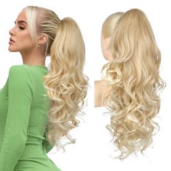 Super long Hair Extension New never worn 34in blonde