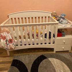For Sale: Crib and High Chair Set 