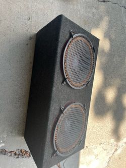 Dual Subwoofer Speaker Box Enclosures