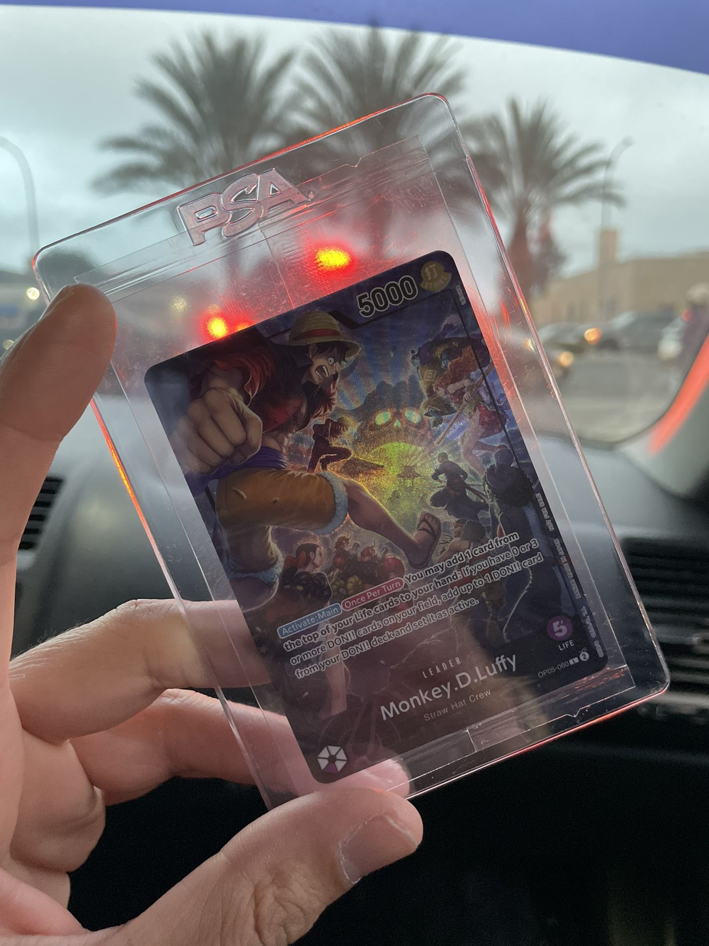 One Piece Card Game Monkey.D.Luffy PSA MAGAZINE