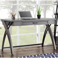 48" Gray Or Brown Office Desk