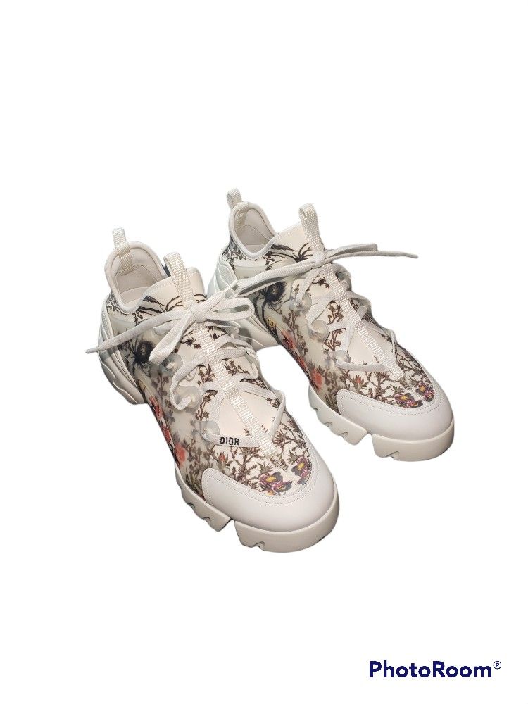 Dior D-connect Champetre Print Sneakers Sz 41