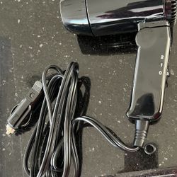 12V Folding Hair Dryer Car-Styling Hair Dryer Portable Travel Hair Dryer US ☑