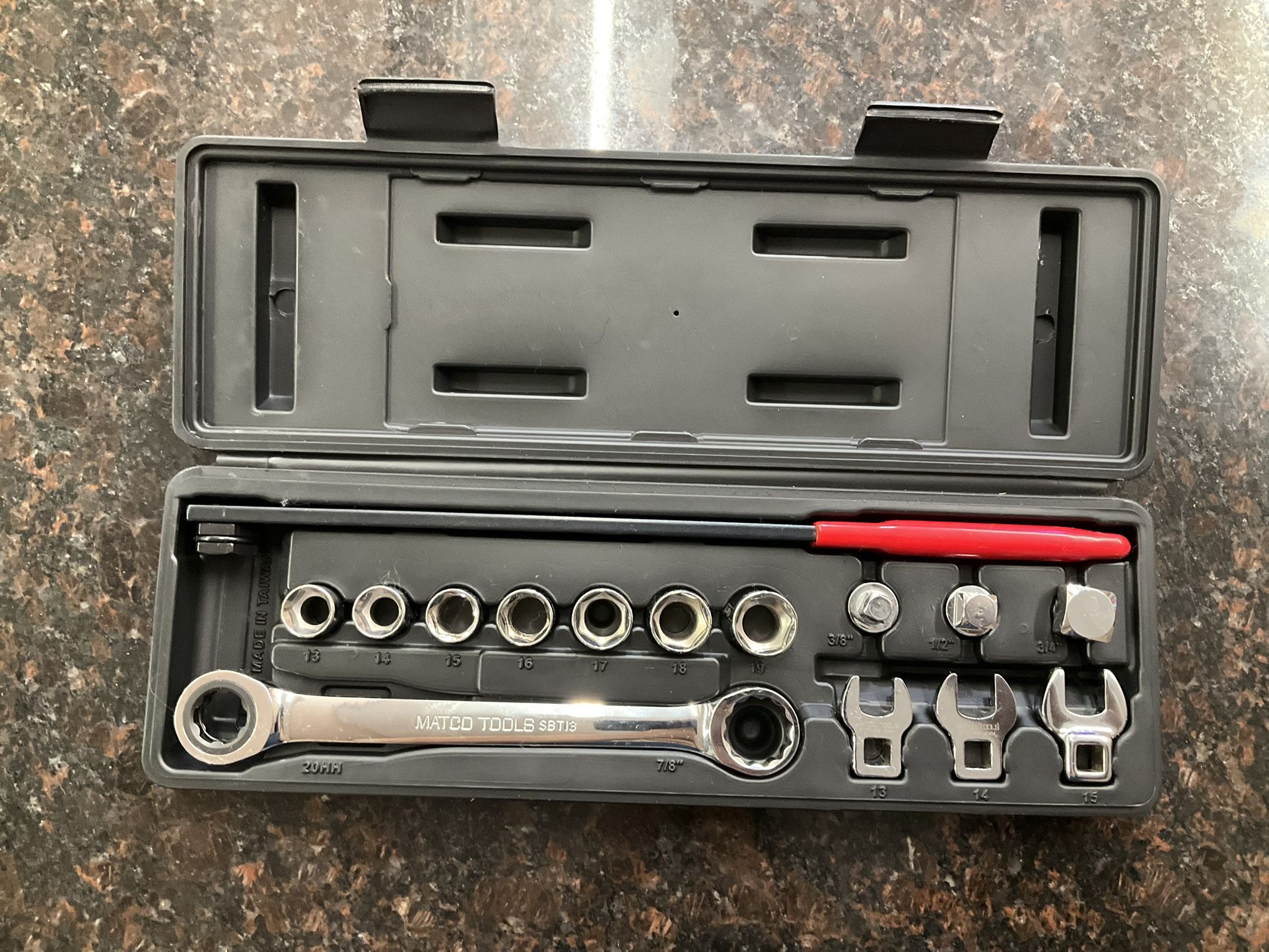 MATCO RATCHETING WRENCH SET COMPLETE