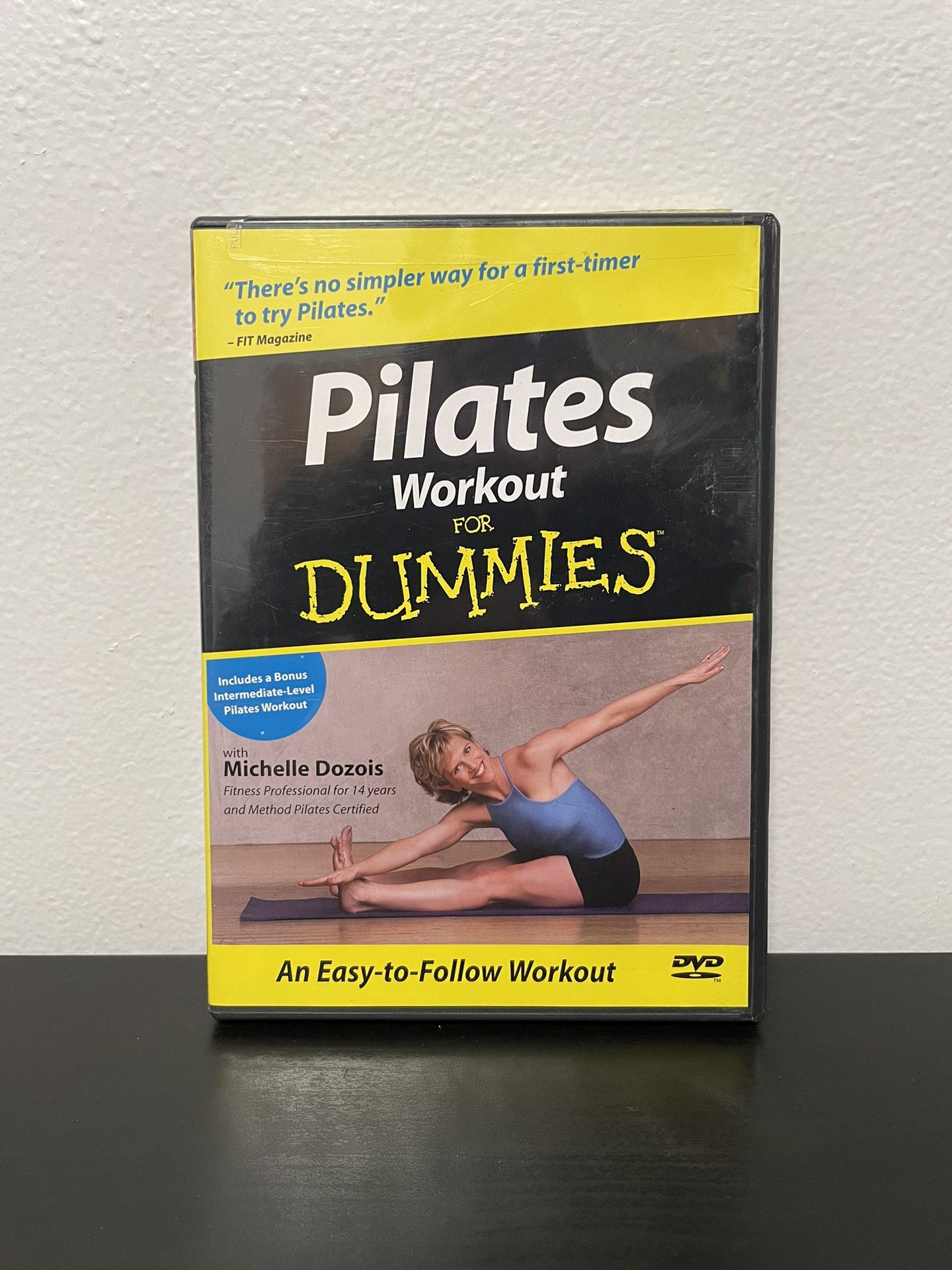 Pilates Workout For Dummies DVD Michelle Dozois Exercise 2001