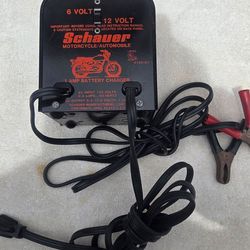 6 volt / 12 volt battery charger