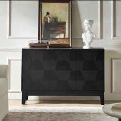 
Sara Modern 45" W Sideboard with Solid Wood Legs