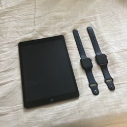 iPad And 2 Apple Watches