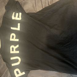 Purple Brand Tee Shirt Size Medium (pick Up Only )