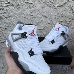 Nike Air jordan 4 retro White Cement Size 7,7.5,8,8.5,9,9.5,10,10.5,11,12 