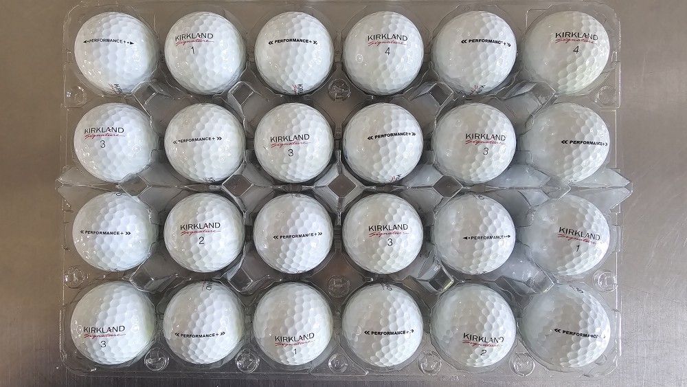 48 Kirkland Signature Performance Plus Golf Balls. AAAA or AAAAA Quality. Free 3A Balls With Purchase