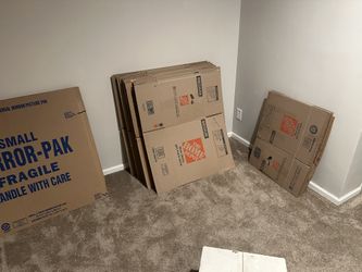 Clean Moving Boxes