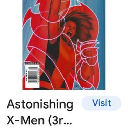 Astonishing Xmen Comic