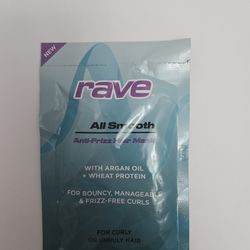 Rave all smooth anti frizz hair mask