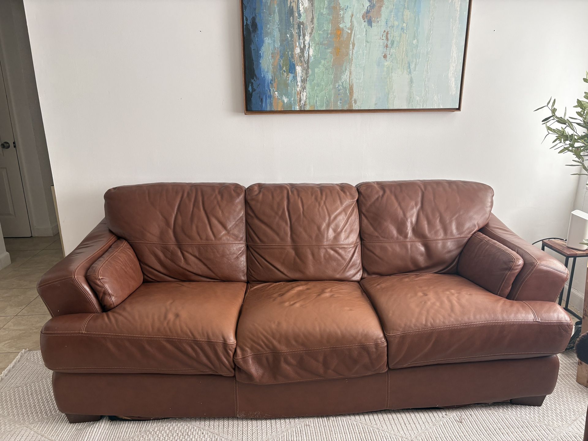 Leather Couch