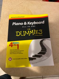 Piano and keyboard book