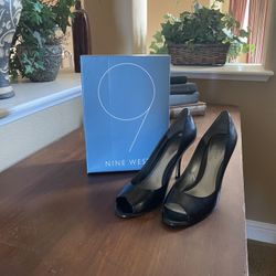 Brand New in the box   Nine West black pumps   Size 9