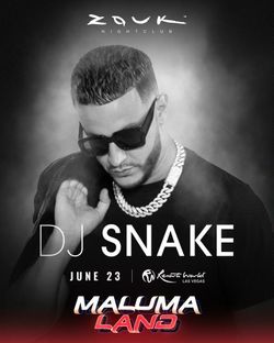 DJ Snake Tickets Free. Thursday
