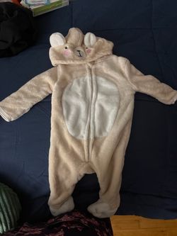 Baby Mack Bunny Fleece Footed Snowsuit