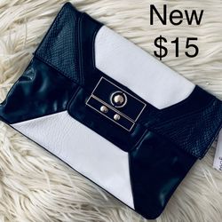 Charming Charlie Black Clutch