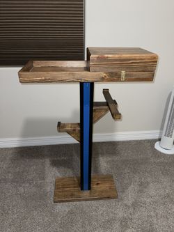 Cop Caddy/ Warrior Rack, Thin Blue Line