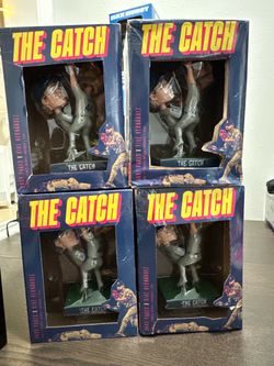 The catch dodgers bobblehead read description