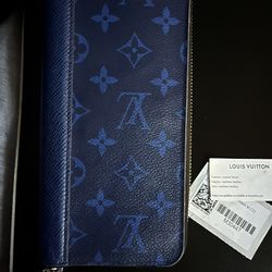 Blue Louis Vuitton Wallet