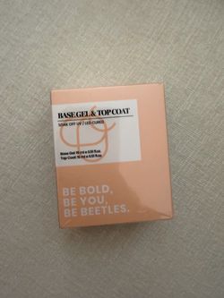 Beetles Base Gel & Top Coat Set – 15ml / 0.51 fl.oz (Brand New / Sealed)