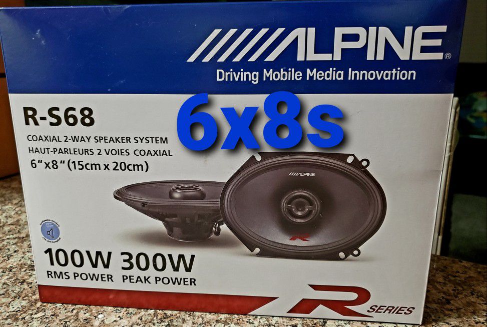 Alpine type R 100rms brand new loud