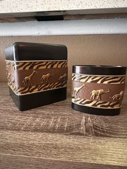 Safari Theme Bathroom Set