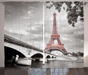 Paris Themed Curtains