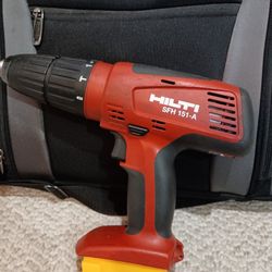 Hilti Hammer Drill Using Milwaukee M18 Battery 