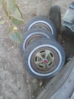 Pontiac 14x7 Wheels Ttans Am Firebird Gto Tempest Lemans