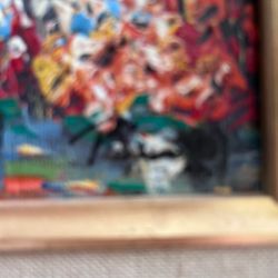 Heritage signed oil, painting