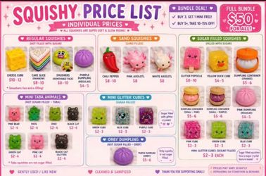 Squishy Toys Collection – Full Bundle