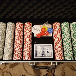 Poker Chips,& Game .