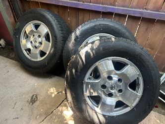 Toyota tundra rims and tires