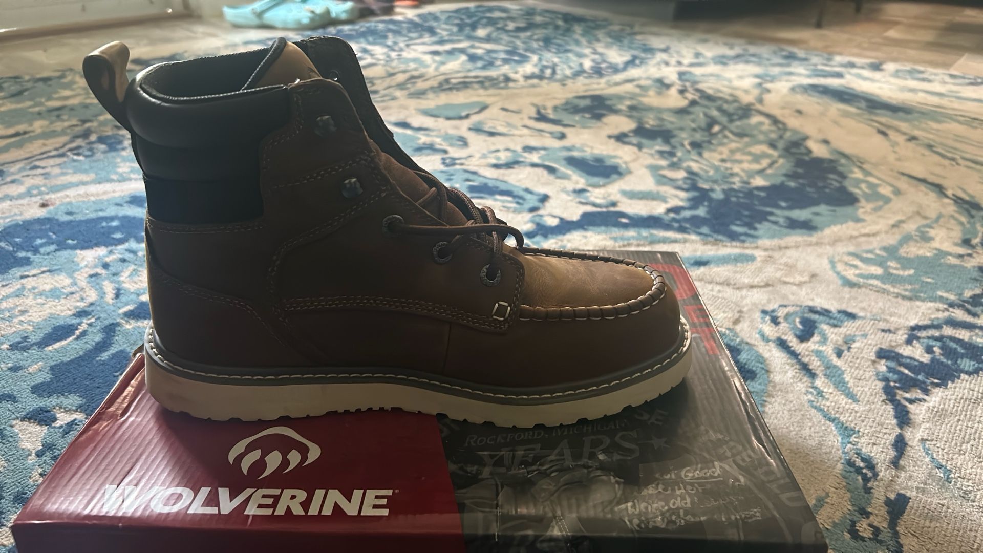 Brand New Brown Size 10.5 Wolverine Mens Shoe