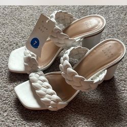 Size 7 A New Day White Heel