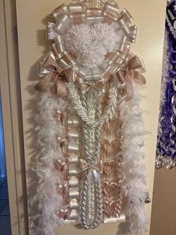 Custom homecoming mums and garters